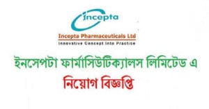 Incepta Pharmaceuticals Ltd Job