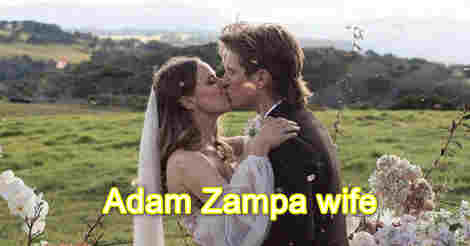 Adam Zampa wife