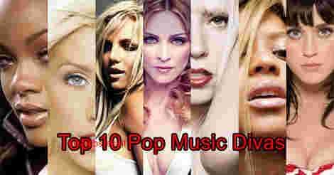 Top 10 Pop Music Divas