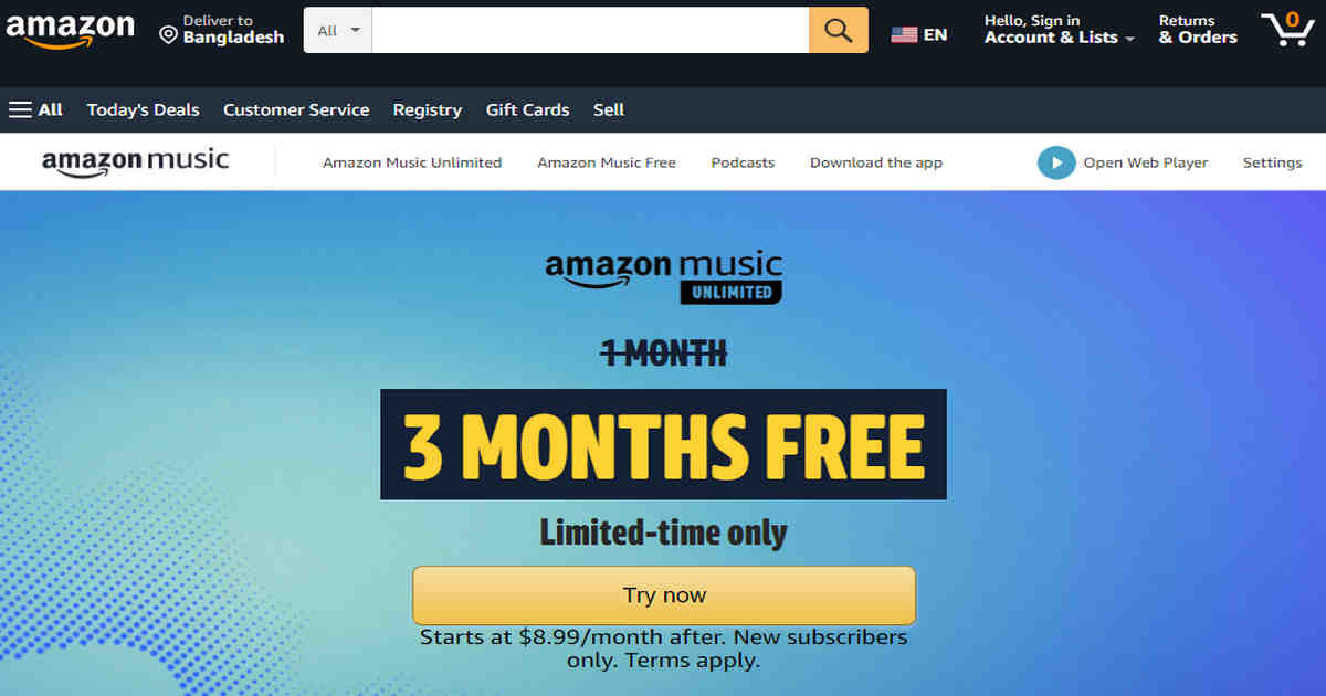 Amazon Free Music Download mp3 all song