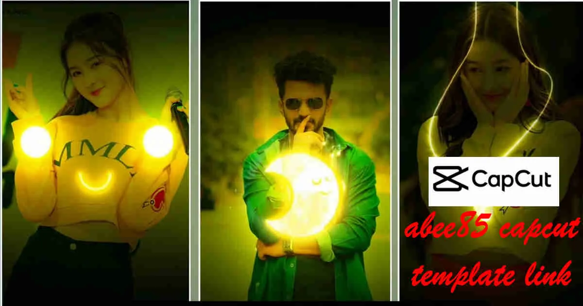 abee85 capcut template link
