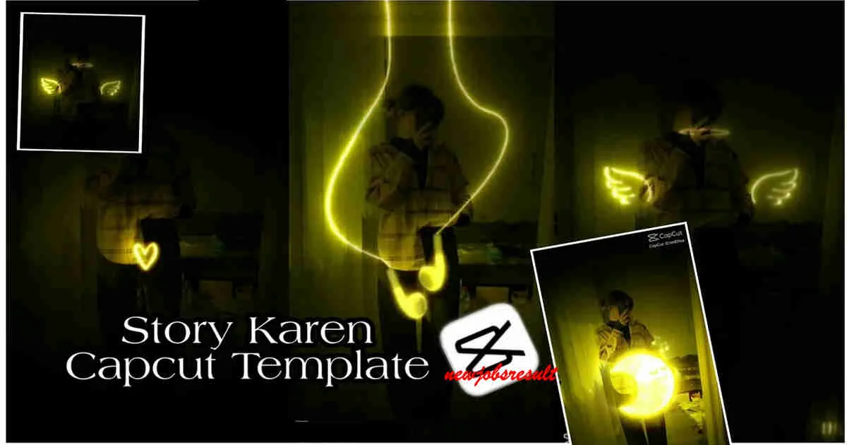 story karen capcut template