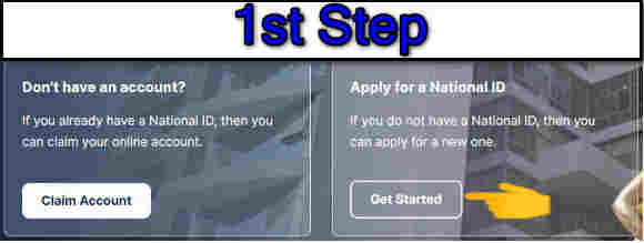 Apply for a national ID