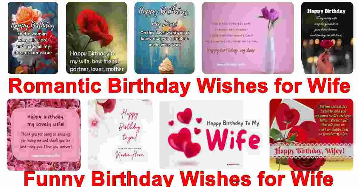 Birthday wishes for wife