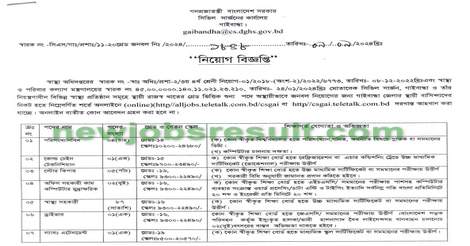 CSGAI job circular