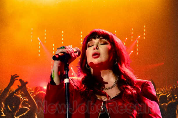 Ann Wilson performing live with Heart in 2024.