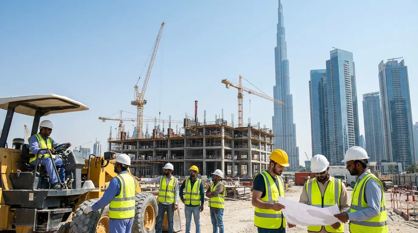 Construction Jobs in Dubai for Foreign Workers