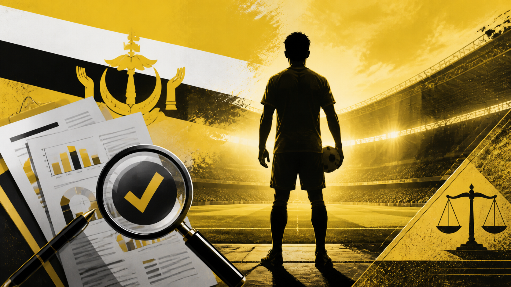 Football career fact-check illustration for Faiq Bolkiah