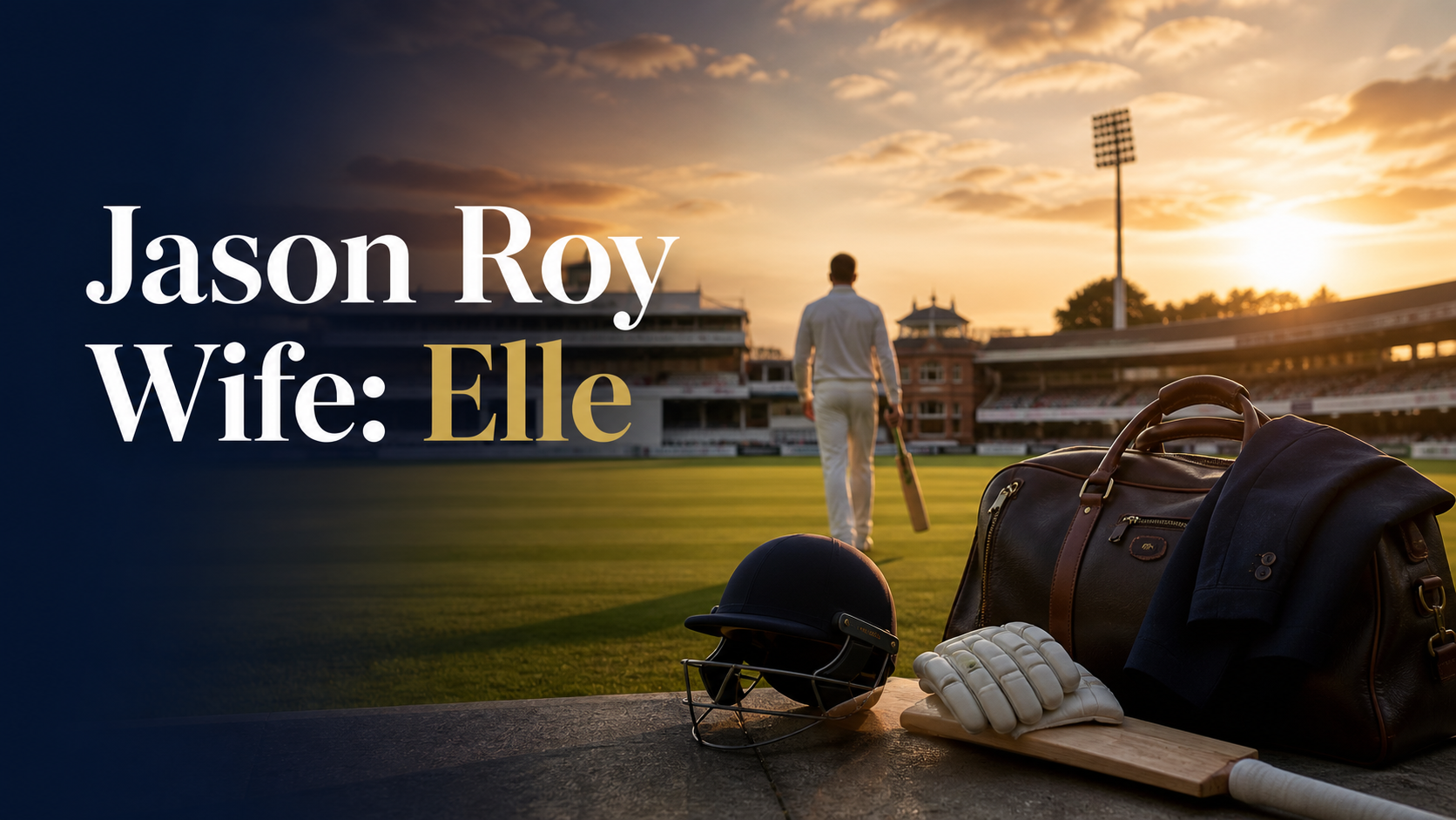 Jason Roy wife Elle Moore marriage and family cover