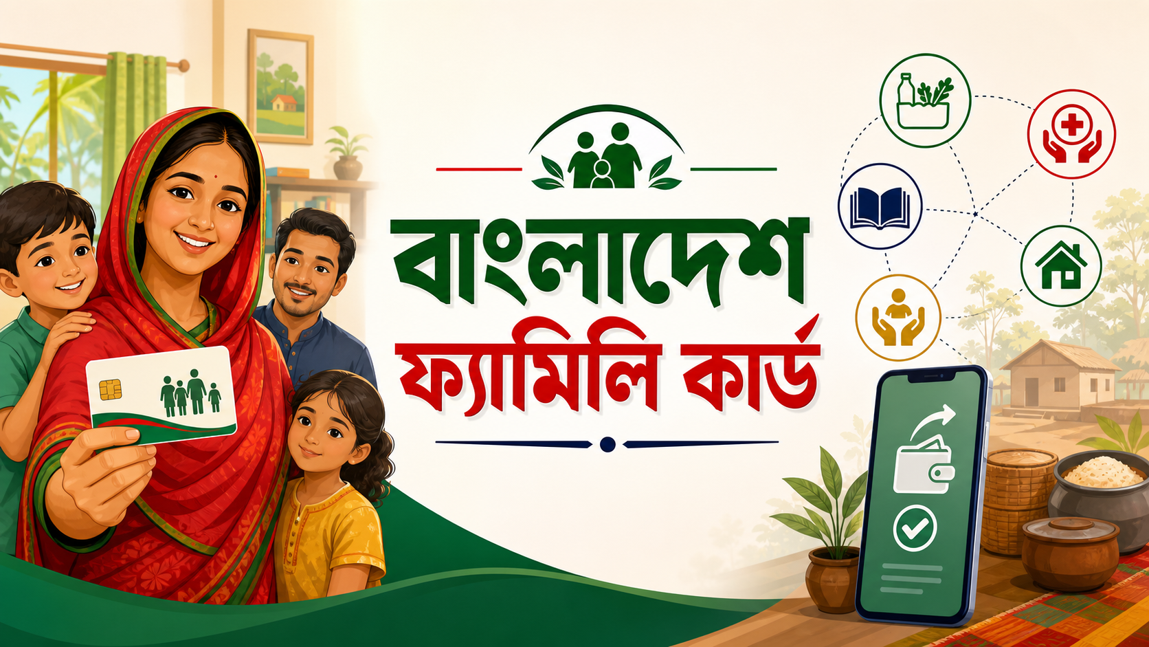 বাংলাদেশ ফ্যামিলি কার্ড কর্মসূচির সম্পাদকীয় চিত্র