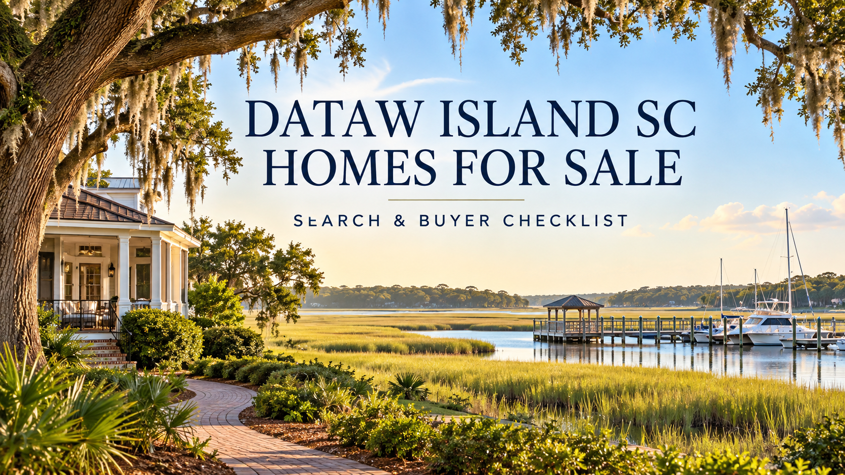 Dataw Island SC homes for sale search and buyer checklist