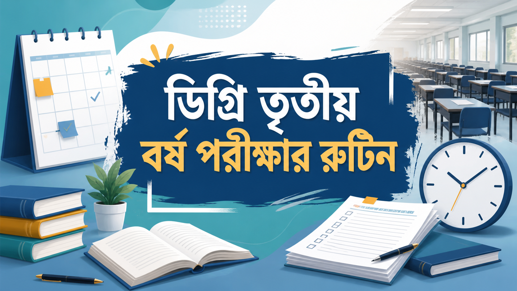 জাতীয় বিশ্ববিদ্যালয়ের ডিগ্রি তৃতীয় বর্ষ পরীক্ষার রুটিন ও কেন্দ্রতালিকা
