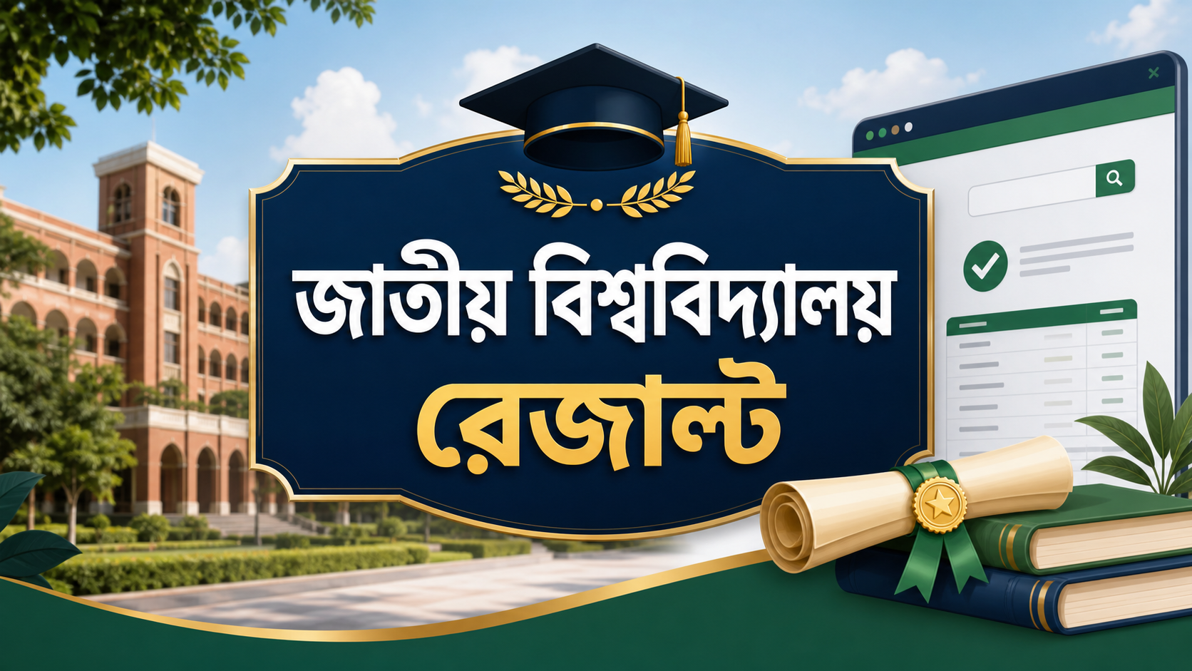 জাতীয় বিশ্ববিদ্যালয়ের রেজাল্ট অনলাইনে চেক করার নিয়ম