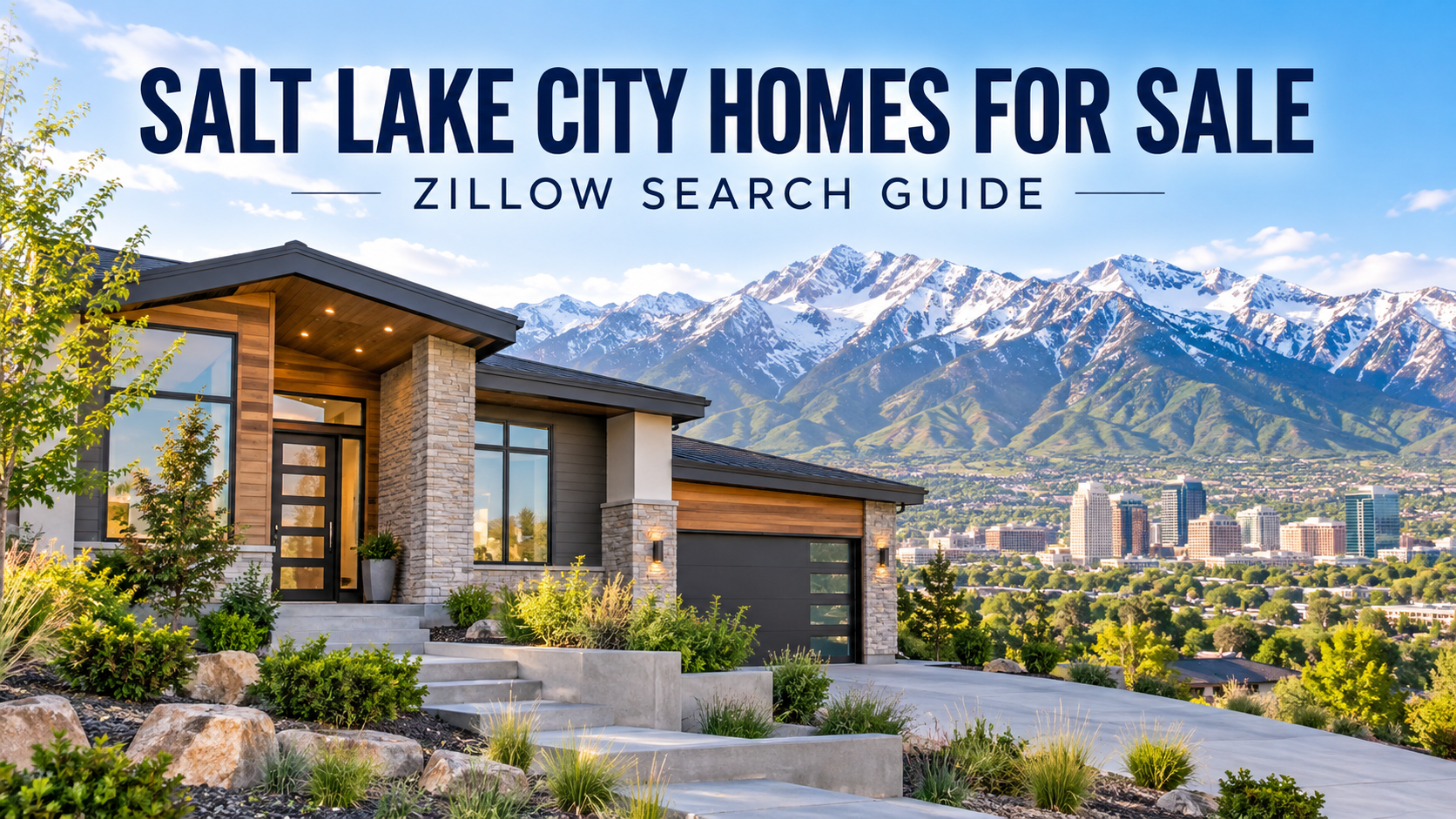 Salt Lake City homes for sale Zillow search guide