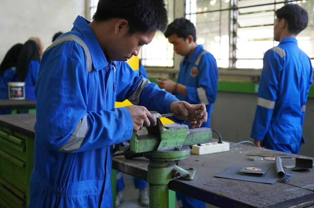 Illustrative technical vocational training workshop image for SICIP Guest Trainer recruitment article